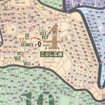 こぶし平周辺ＭＡＰ遊歩道