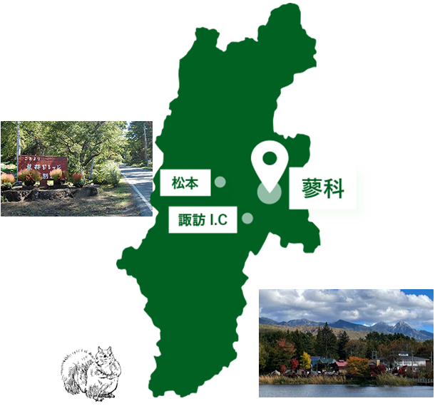 蓼科ビレッジMAP