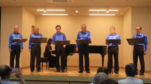 男声合唱で歌う　思い出の歌の数々！